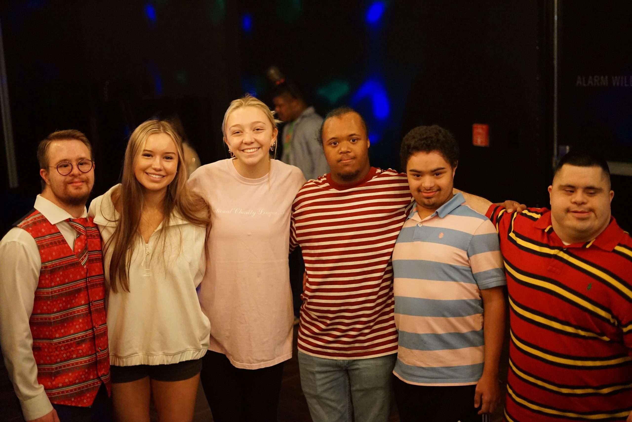 DSACT members take a picture at the Holiday Party