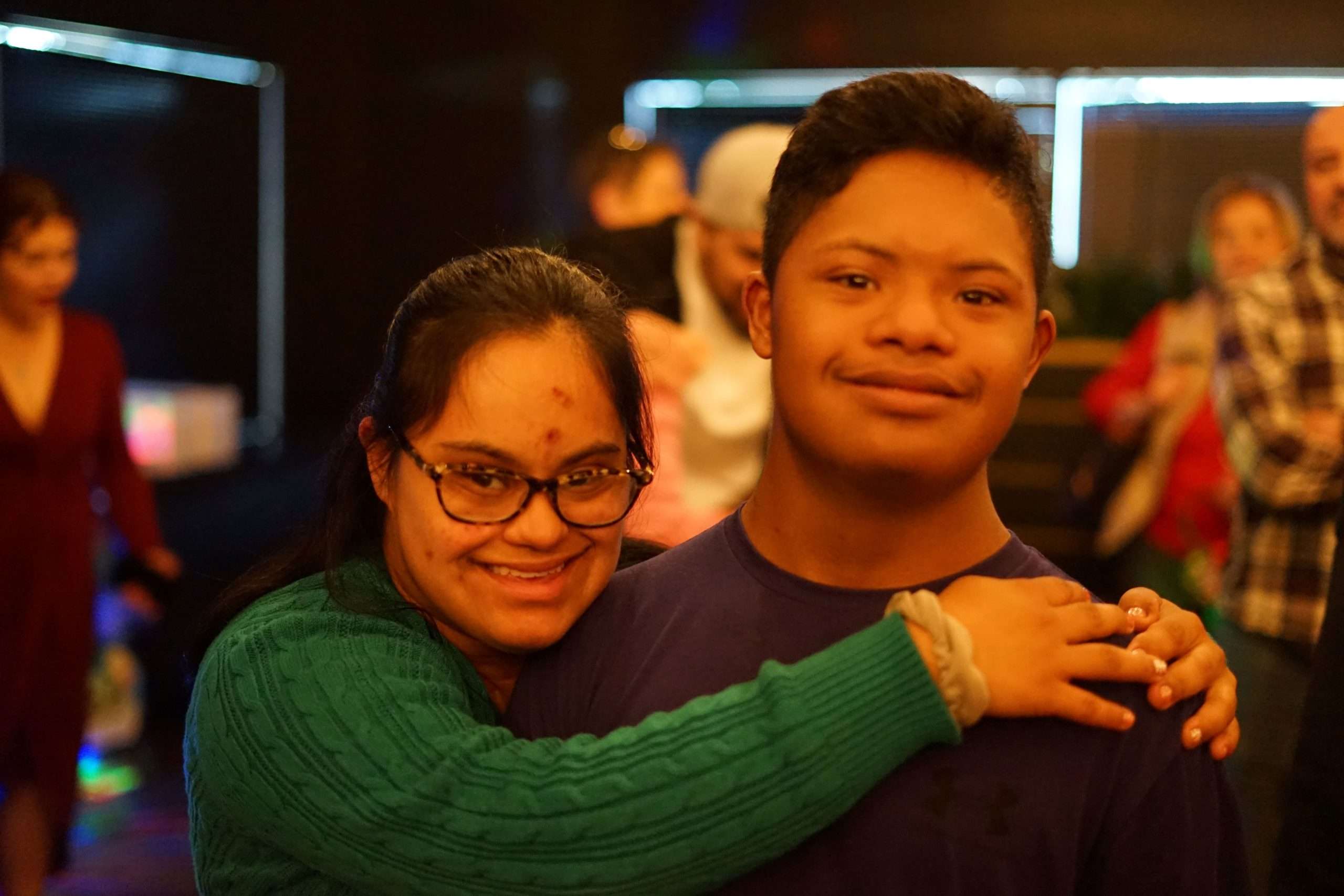 DSACT members take a picture at the Holiday Party