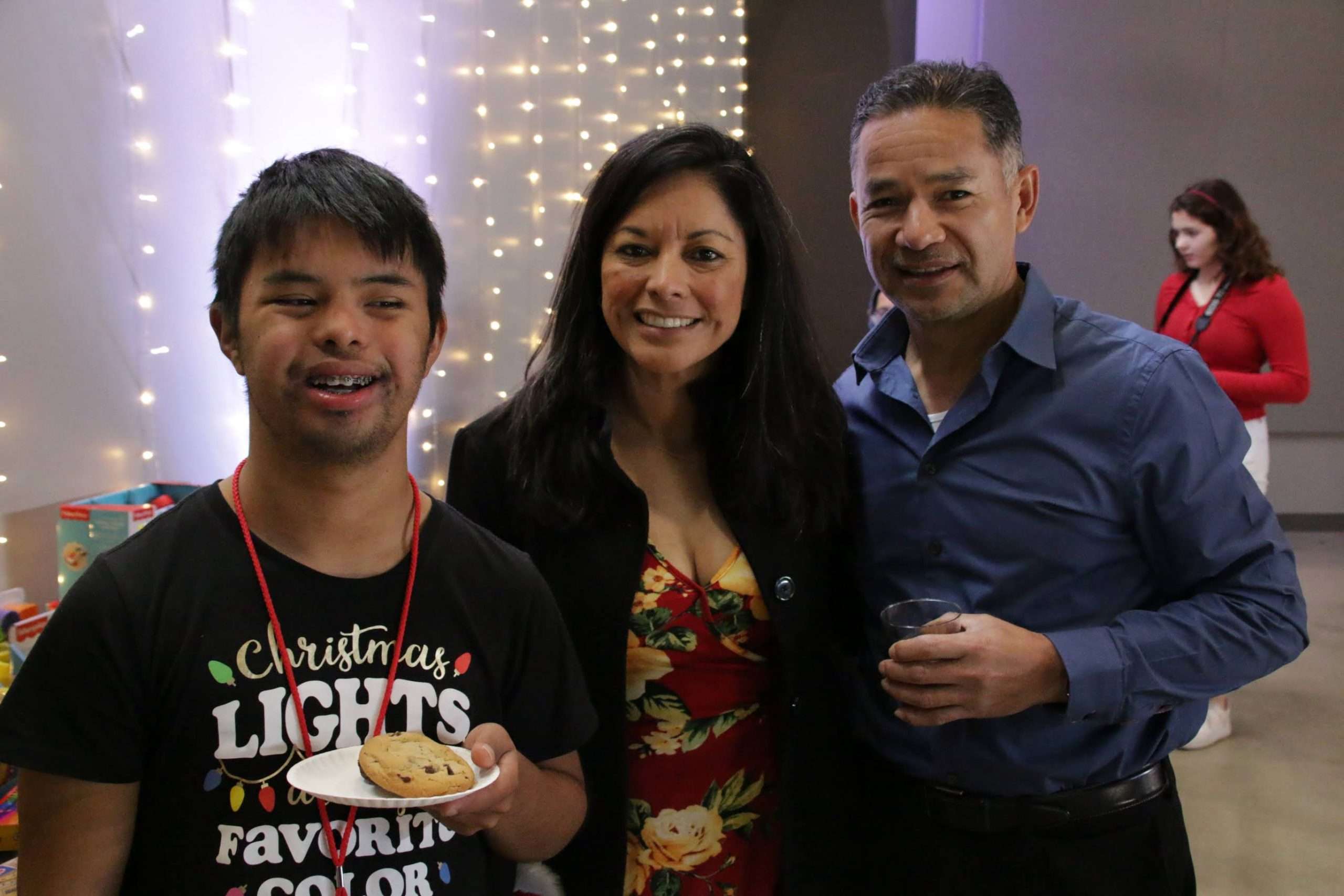 A DSACT Family poses at our holiday party